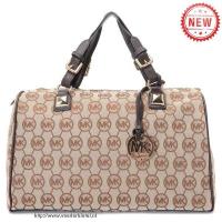 michael kors logo monogram groot grijs boekentassen Nederland Online g9ll0484